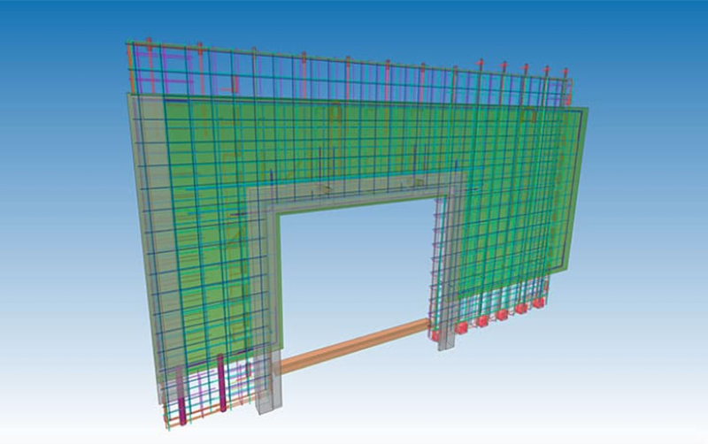 precast panel tekla structures