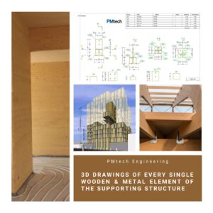 Building design based on XLAM panels